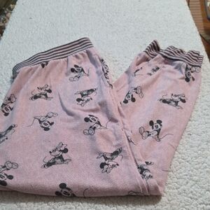 DISNEY MICKEY AND MINNIE MOUSE PAJAMA PANTS
